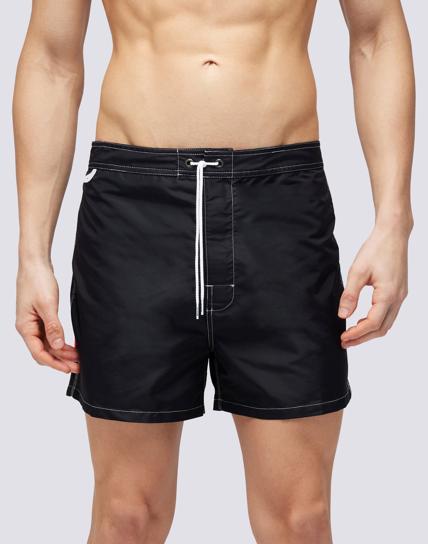 SHORT FIXED WAIST SWIMSHORTS ICONIC TAFFETA VINTAGE MODEL