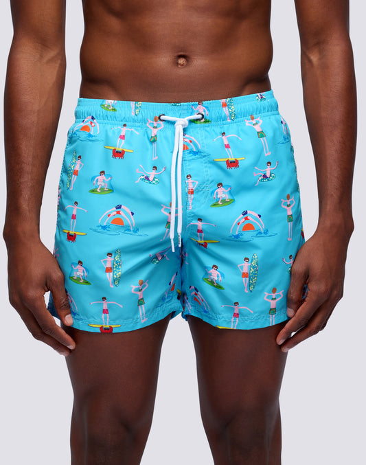 Men's Floral and Printed Swim Shorts – SUNDEK