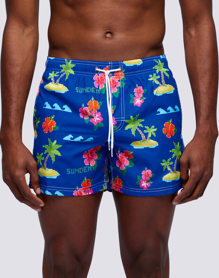 Men's Floral Board Shorts & Hawaiian Swim Shorts – SUNDEK