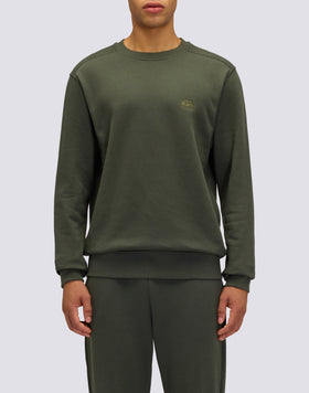 SWEAT-SHIRT À COL RAS DU COU POUR HOMME, COUPE DÉCONTRACTÉE
