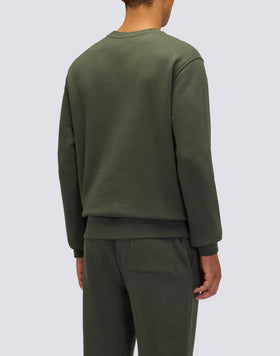 SWEAT-SHIRT À COL RAS DU COU POUR HOMME, COUPE DÉCONTRACTÉE