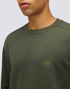 SWEAT-SHIRT À COL RAS DU COU POUR HOMME, COUPE DÉCONTRACTÉE