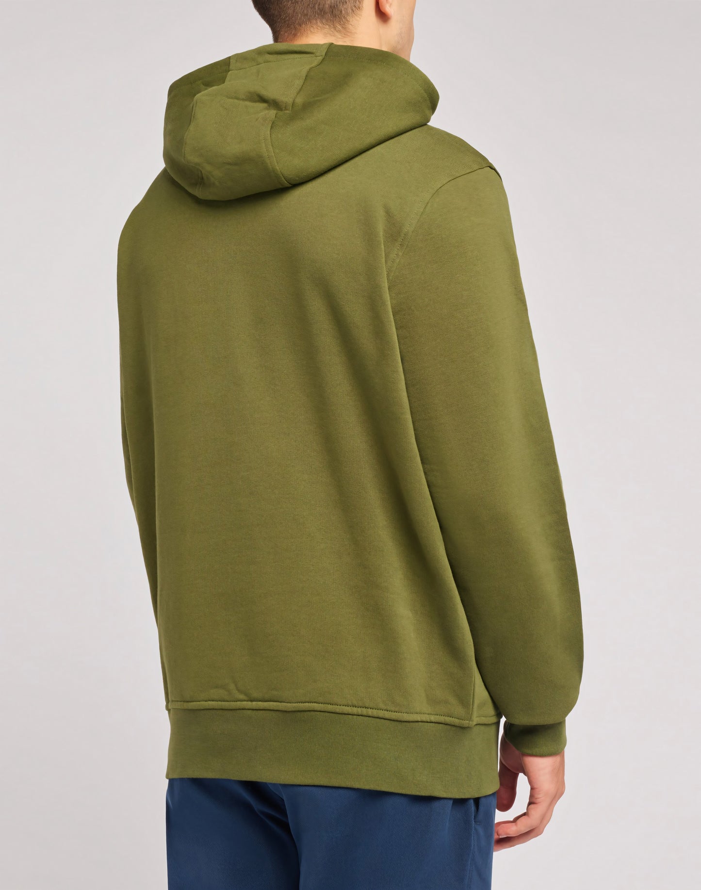 SUDADERA CON CAPUCHA Y CREMALLERA 3/4