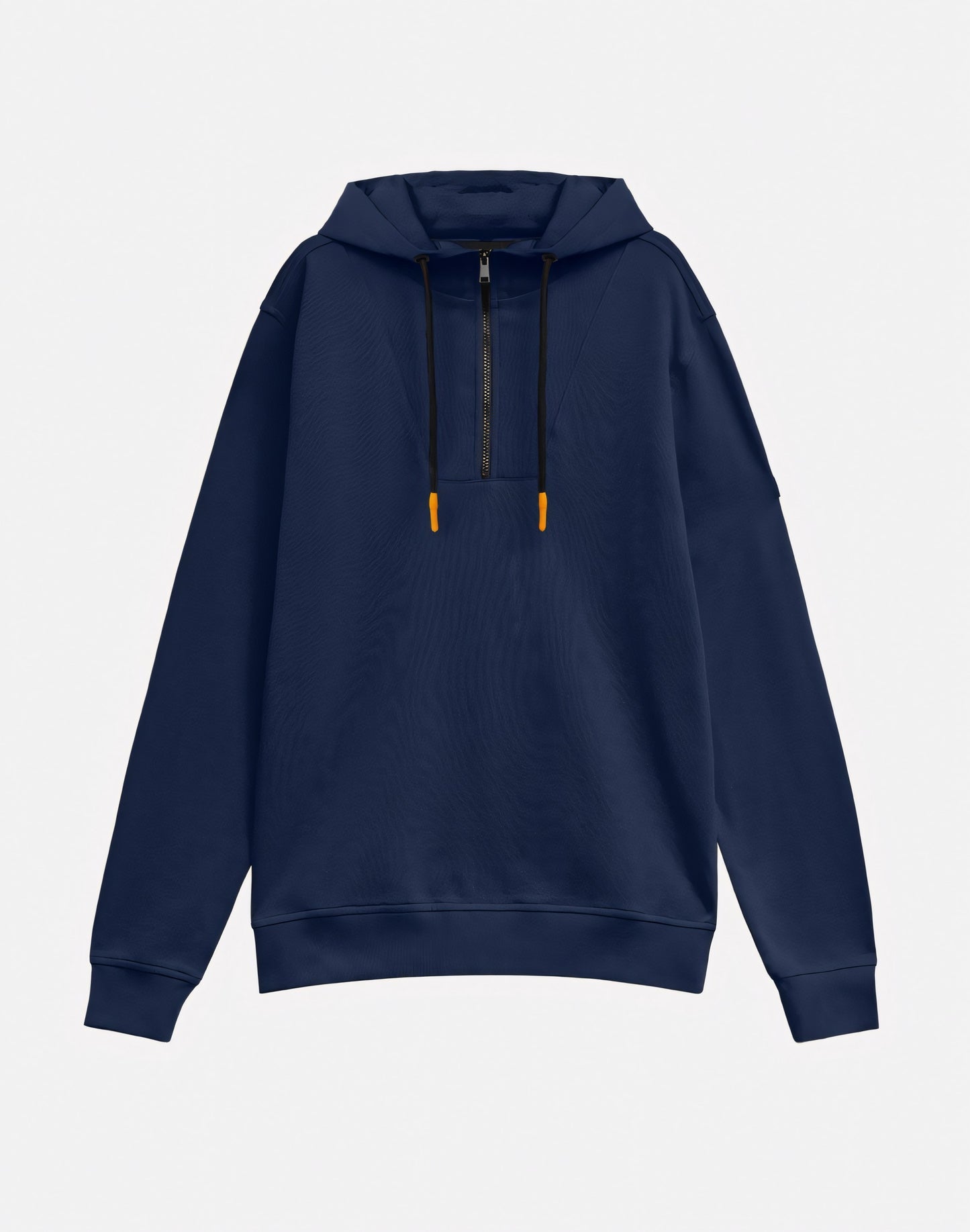 SUDADERA CON CAPUCHA Y CREMALLERA 3/4