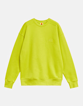 SUDADERA DE CUELLO REDONDO DE GASA