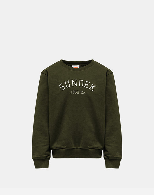 SWEATSHIRT WITH LOGO PRINT