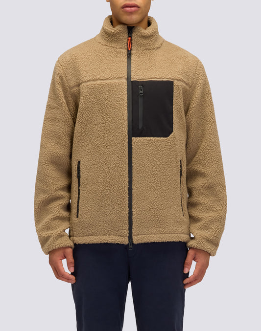 MEN'S PADDED TEDDY JACKET