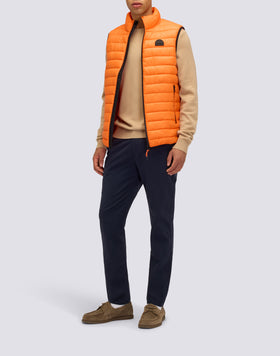 GILET REMBOURRÉ POUR HOMME AVEC COL MONTANT