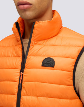 GILET REMBOURRÉ POUR HOMME AVEC COL MONTANT