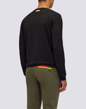 JERSEY DE CUELLO REDONDO PARA HOMBRE