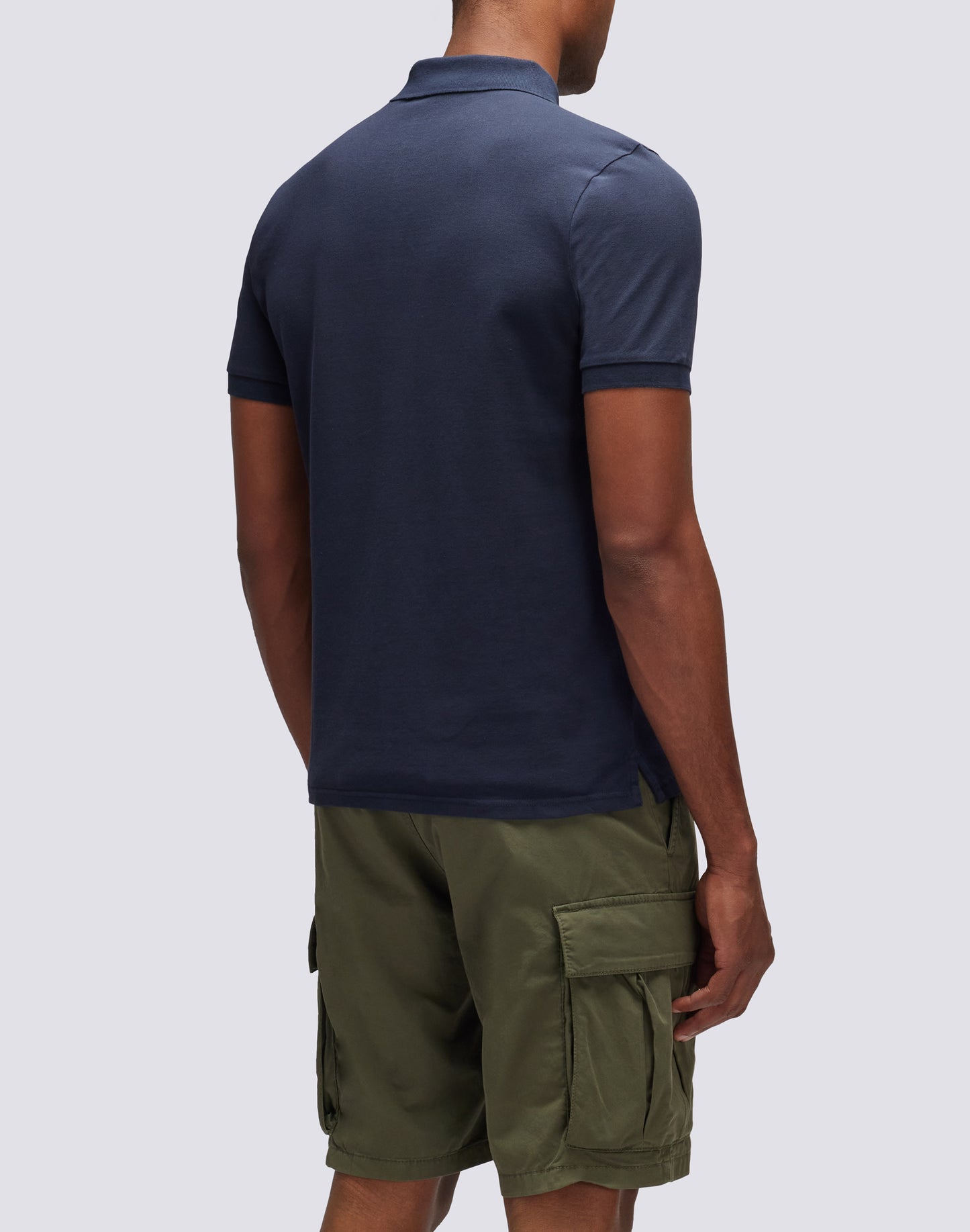 CHAZ POLO SHIRT IN PIQUE COTTON