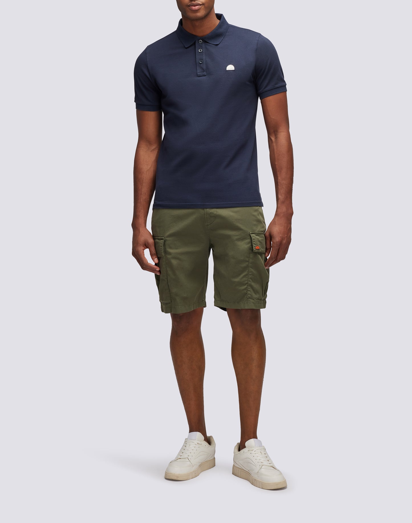 CHAZ POLO SHIRT IN PIQUE COTTON