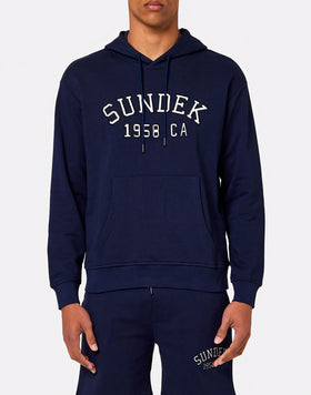 FELPA IN COTONE CON CAPPUCCIO