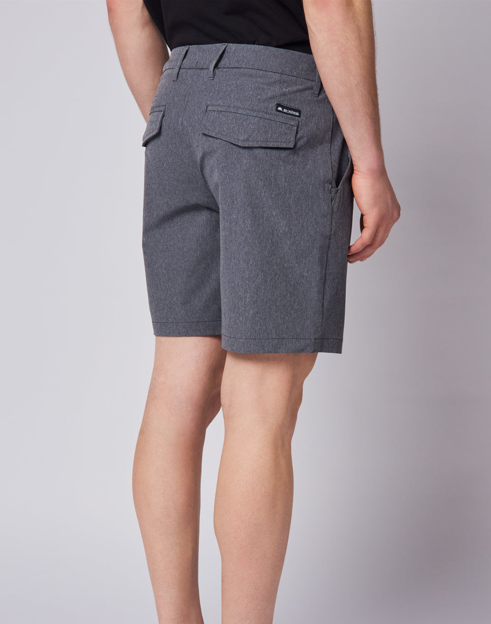 WALKSHORT EN TISSU MÉLANGÉ DÉPERLANT