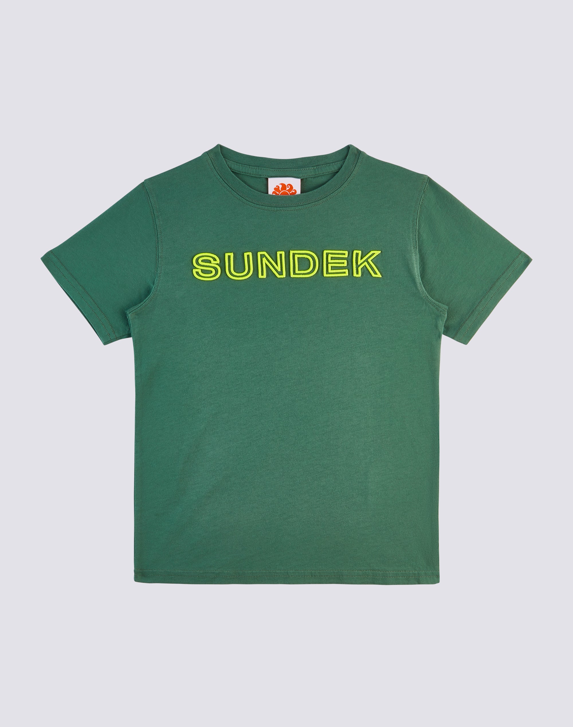 T-SHIRT WITH EMBROIDERED LOGO