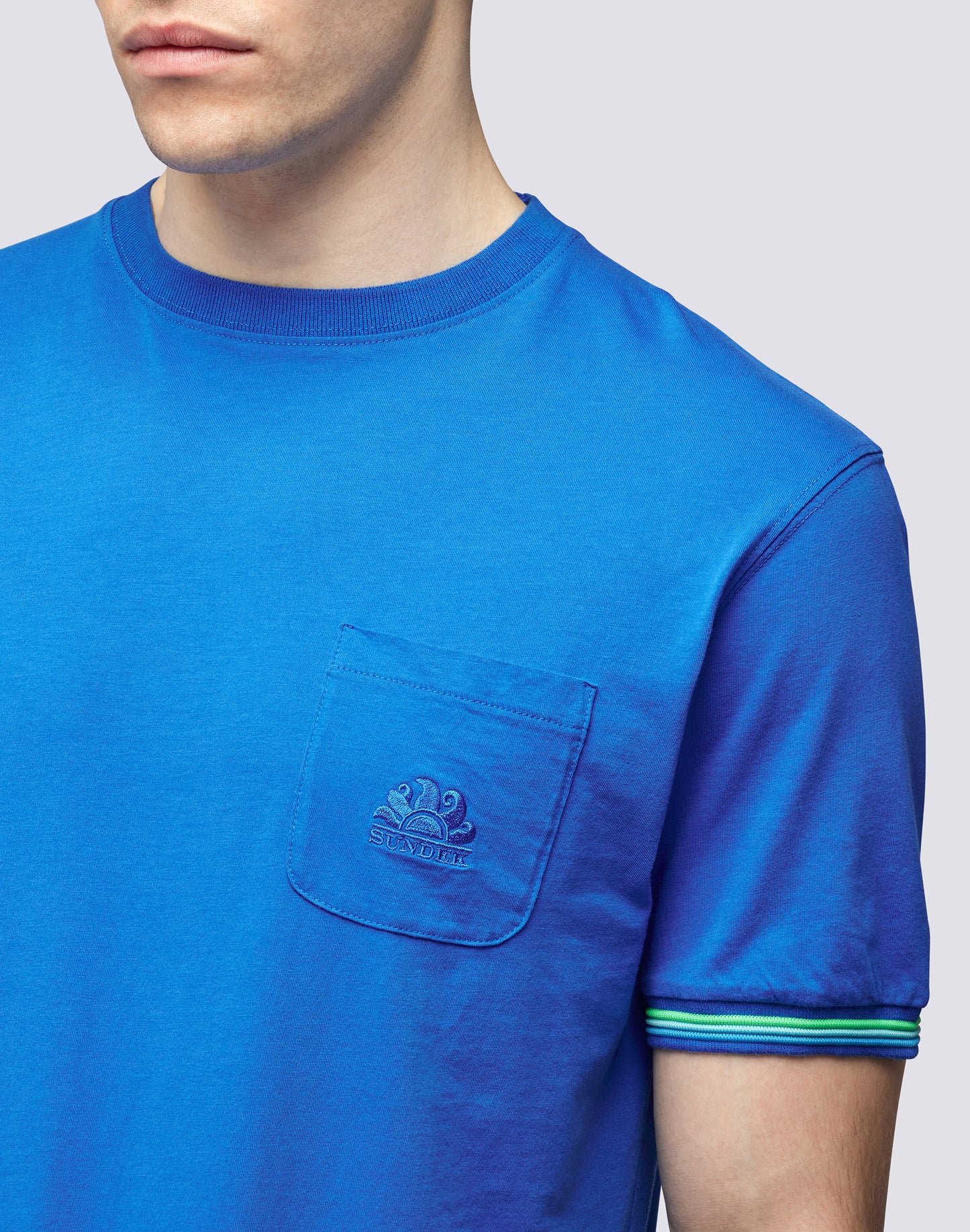 FINN CREW NECK T-SHIRT WITH POCKET