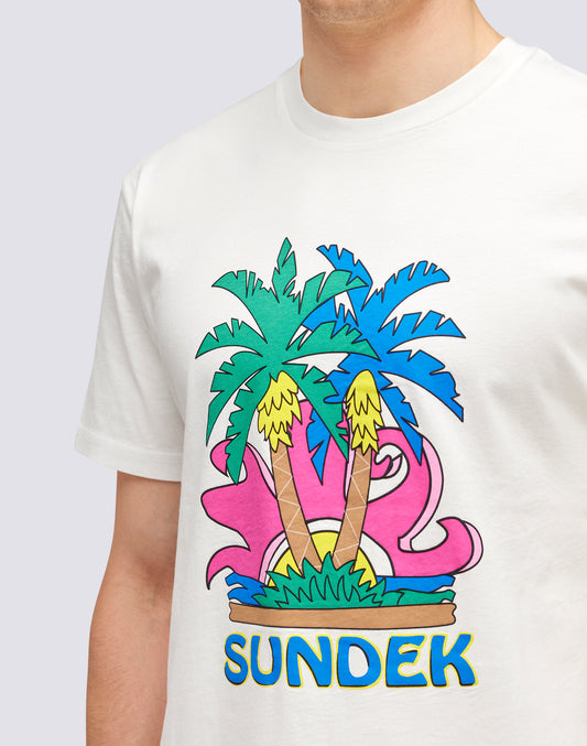 CAMISETA STAMPA SUNDEK ISLAND