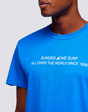 CAMISETA DE HOMBRE DE ALGODÓN CÁPSULA FLAG