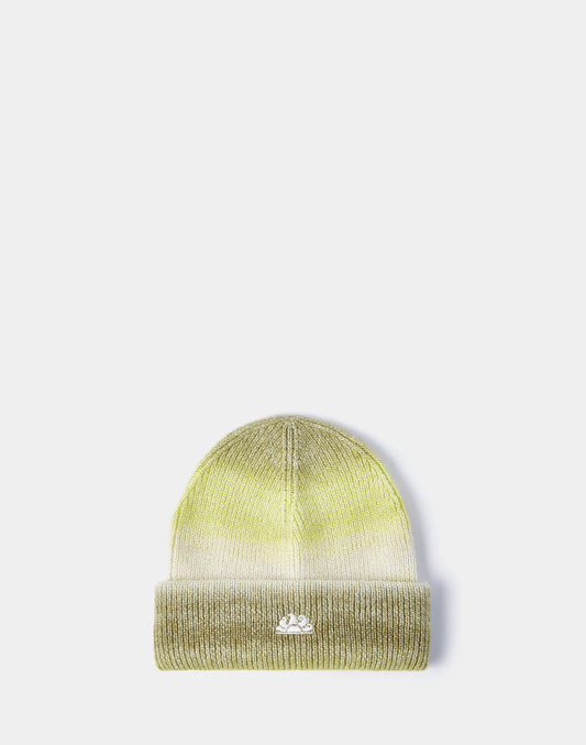 RIBBED CHILD'S BEANIE WITH EMBROIDERED LOGO