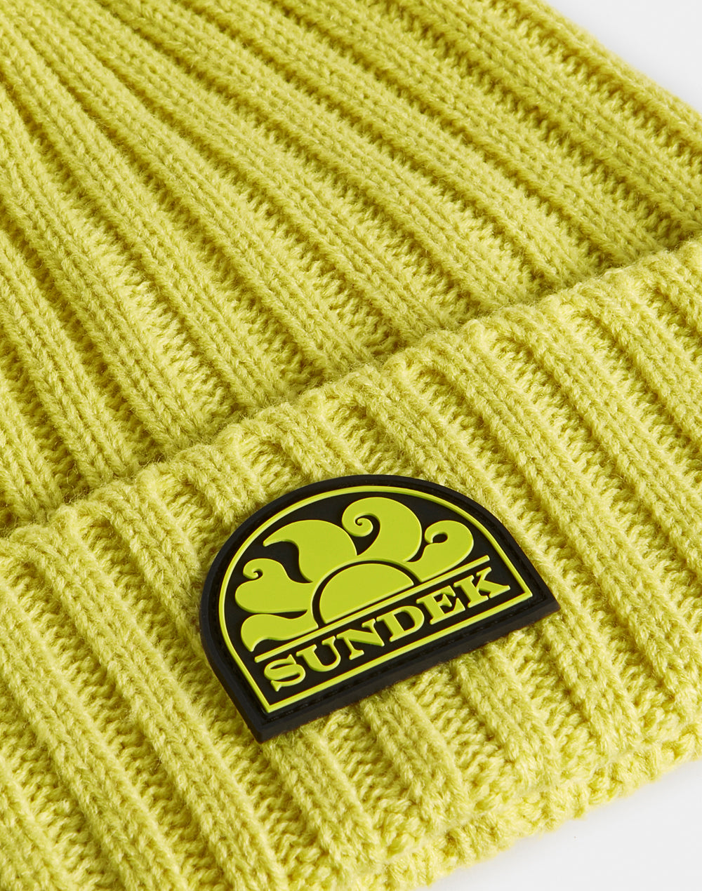 RIBBED CHILD'S HAT WITH LOGO