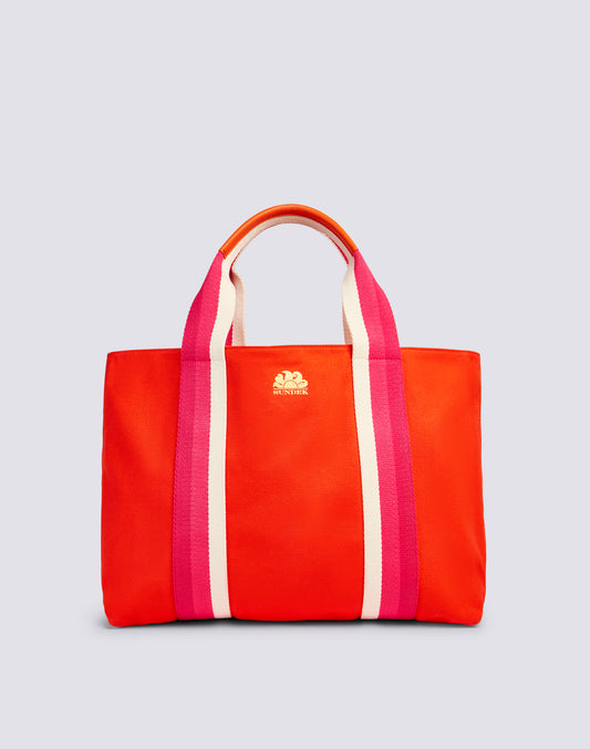 EGLE - SHOPPING BAG WITH RAINBOW DETAILS