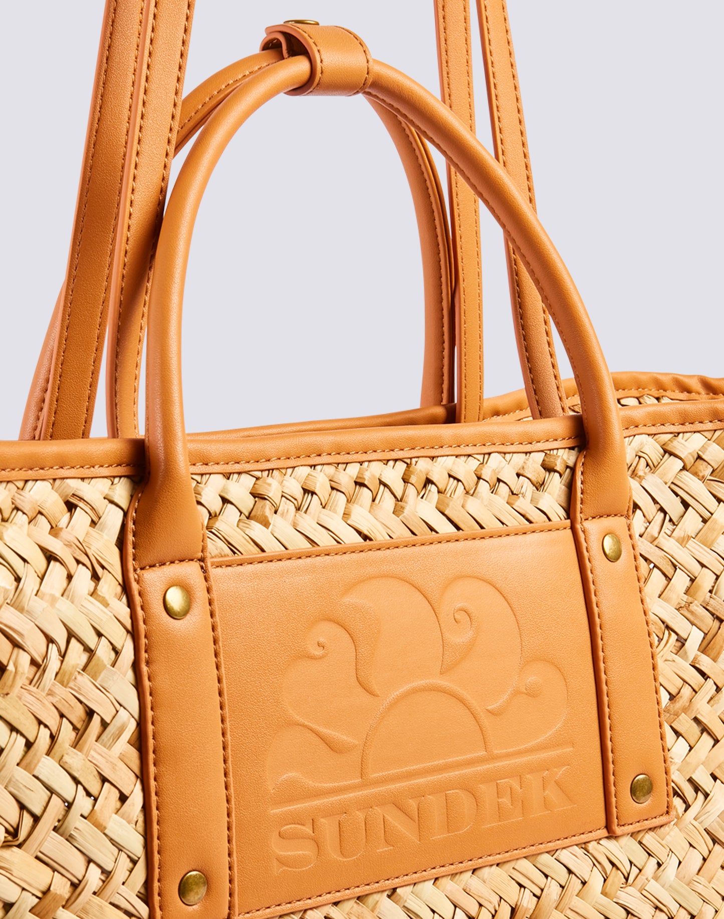 FRAN - LARGE TOTE BAG WITH CONTRAST DETAILS