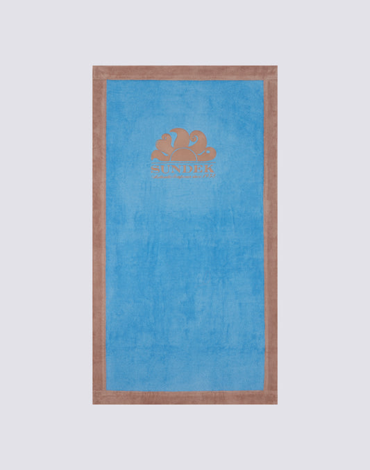 CLUB - TERRYI BEACH TOWEL WITH EMBROIDERED LOGO