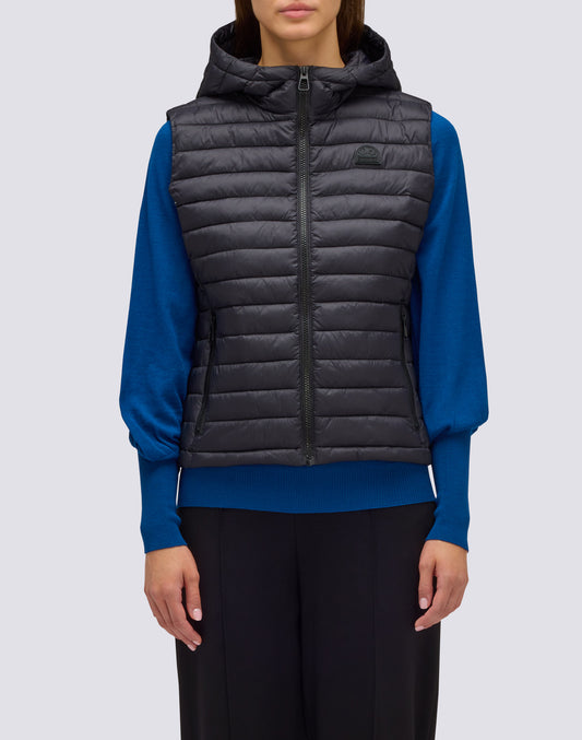 WOMEN'S HOODED VEST