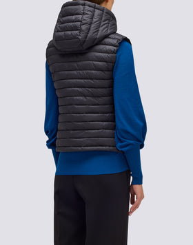 GILET DA DONNA CON CAPPUCCIO