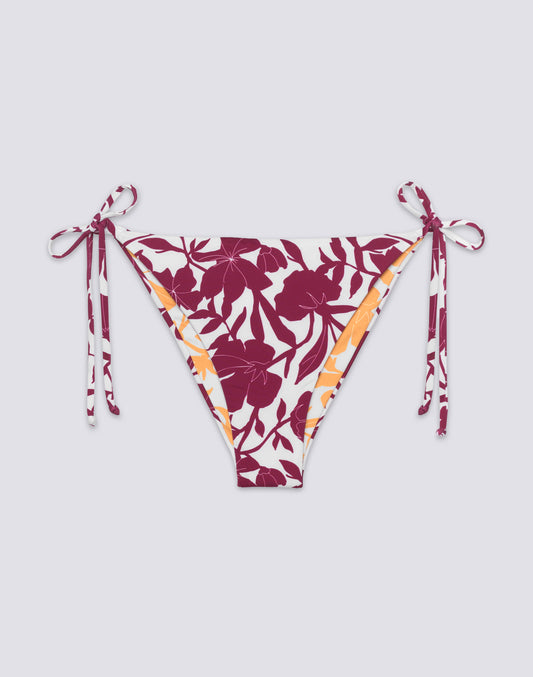 ANITA - BAÑADOR CON CINTURA AJUSTABLE ESTAMPADO PATCHY FLOWERS