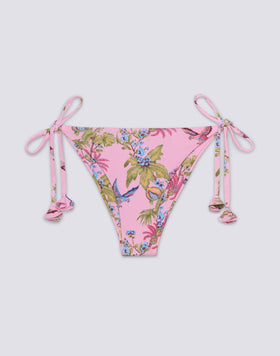 ANITA - BIKINI BOTTOMS WITH ADJUSTABLE TIES SWEET PARROT PRINT