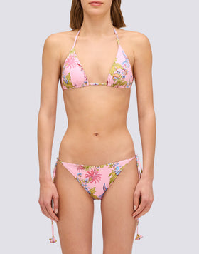 ANITA - BIKINI BOTTOMS WITH ADJUSTABLE TIES SWEET PARROT PRINT
