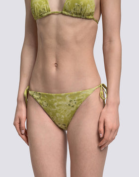ANITA - HIBI PAISLEY BANDANA PATTERNED TIE-SIDE BIKINI BOTTOMS