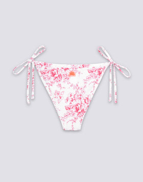 ANITA -  BIKINI SLIP CON FIANCHI REGOLABILI STAMPA ROSE DE JOIE