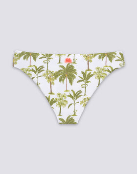 MARISOL - SLIP CULOTTE EN ÉPONGE À MOTIF BOTANIQUE