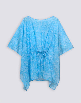 VESTIDO DE MUJER CON MANGA DE MARIPOSA Y ESTAMPADO HIBI PAISLEY