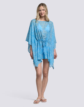 VESTIDO DE MUJER CON MANGA DE MARIPOSA Y ESTAMPADO HIBI PAISLEY