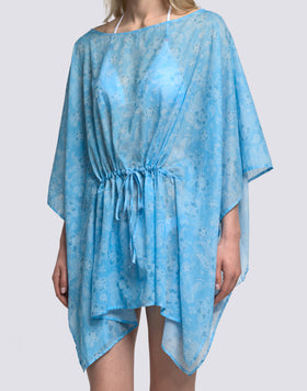 VESTIDO DE MUJER CON MANGA DE MARIPOSA Y ESTAMPADO HIBI PAISLEY