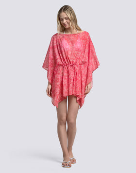 WOMEN'S BUTTERFLY DRESS WITH HIBI PAISLEY PRINT