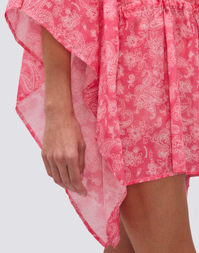 VESTIDO DE MUJER CON MANGA DE MARIPOSA Y ESTAMPADO HIBI PAISLEY