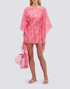 VESTIDO DE MUJER CON MANGA DE MARIPOSA Y ESTAMPADO HIBI PAISLEY