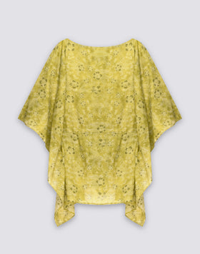 VESTIDO DE MUJER CON MANGA DE MARIPOSA Y ESTAMPADO HIBI PAISLEY