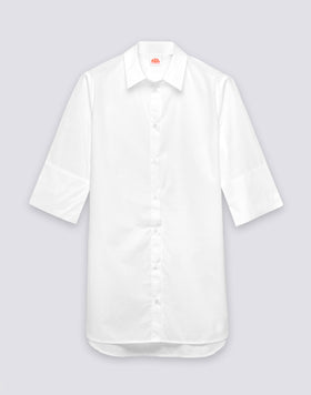 CAMISA CORTA DE POPELÍN PARA MUJER