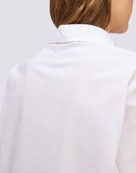 CAMISA CORTA DE POPELÍN PARA MUJER