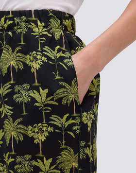 SHORTS DONNA A VITA ELASTICATA FANTASIA BOTANIC