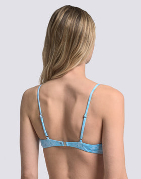 LAUDERDALE - HIBI PAISLEY BANDANA PATTERN BRALETTE BIKINI TOP