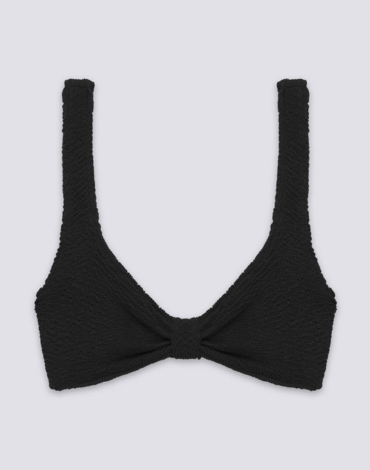 TOP BRA DE TEJIDO ESTAMPADO