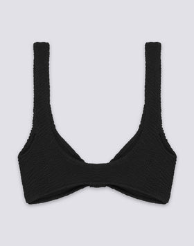 TOP BRA DE TEJIDO ESTAMPADO
