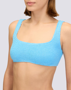 TOP BRA DE TEJIDO ESTAMPADO