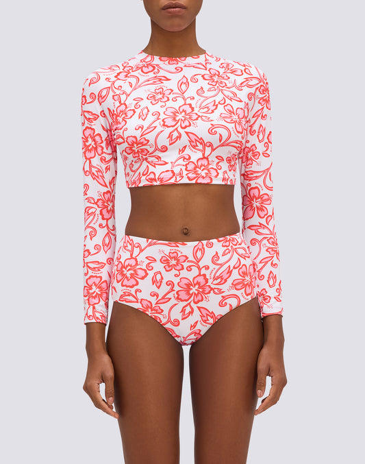 LORY - RASHGUARD DE MUJER CON ESTAMPADO SK23